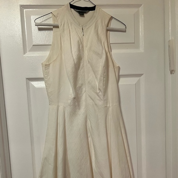 Off White Armani Exchange Mini Flowy Dress - Picture 6 of 7